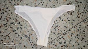 White Thong Panty
