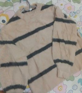 Cozy Striped Knit Sweater