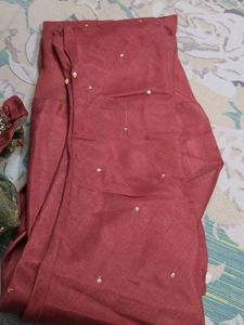 Embroidered Indian Outfit