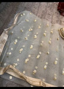 Elegant Sequined Kurta Set with Dupatta