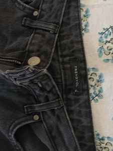 Classic High-Waisted Black Jeans