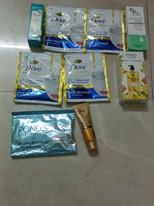 6 product and freebie 3 total 9 produc
