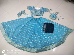 Beautiful Blue Lehenga Choli