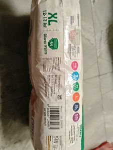 Teddyy Easy Baby Diaper Pants XL - 54 pcs