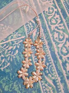 Red Floral Stone Necklace