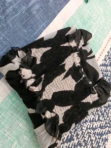 Chic Smocked Print Top/dress