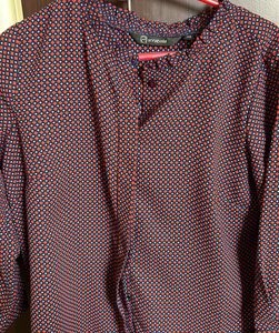 Women Semi Formal Top, 3/4th Sleeves And Regular F