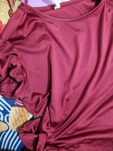 BURGUNDY T-Shirt