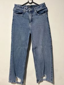 High Waisted Wide Leg Jeans
