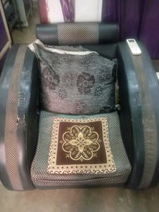 5 seater sofa rexin