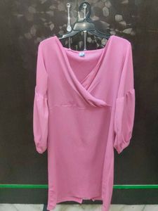 Pink Mini Dress