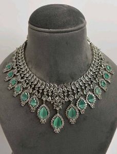 American Diamond Necklace Set
