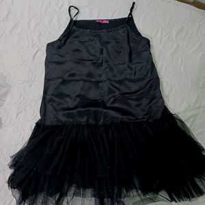 ballerina inspired black dress
