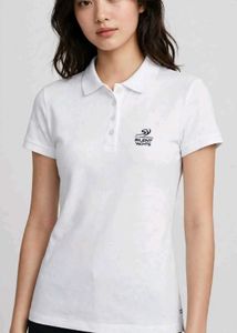 White Short Sleeve Polo Shirt
