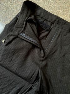 Black Wide-Leg Trousers