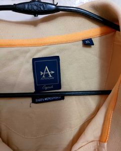 Arrow Mercerised Cotton Polo Shirt XL 44