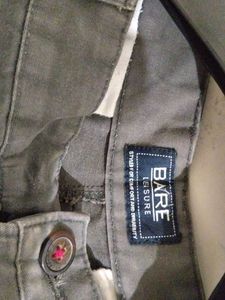 Men's Dark Grey Casual Pants
