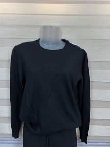 Brian Rush Black Knit Sweater
