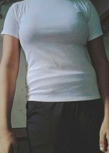 White High Neck Top For Girls ✨🤍