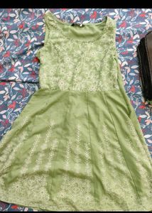 Elegant Green Sharara Suit Set