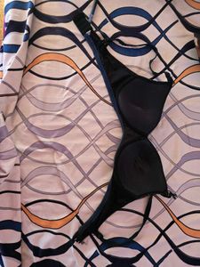 Black Padded Bra
