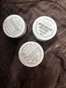 Set of 3 Mini Skincare Jars