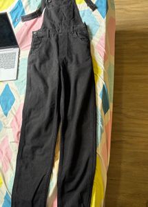 Black Denim Dungree