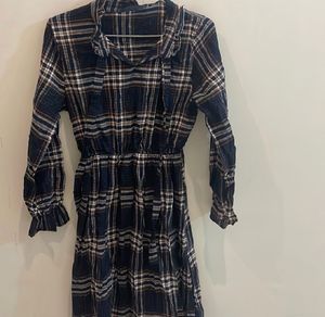 Plaid Flannel Dress