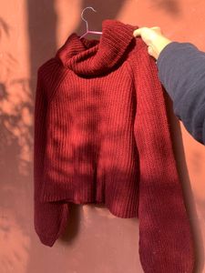 SHEIN turtle Neck Sweater