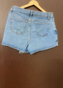 Denim Skort