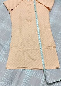 ELEGANT PEACH KURTA