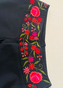 A Black High Waist Paint.