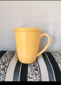 Yellow Mug With Lid