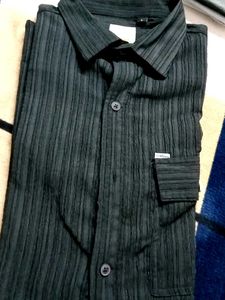 Textured Black Premium Shirt