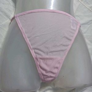 🪔 Sheer Pink Thong Panty