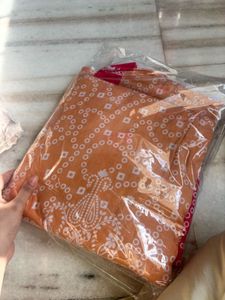Bandhini beautiful unstitched suit
