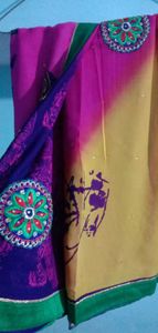 Sarees with work