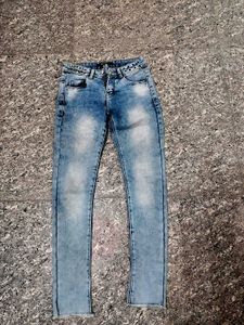 Stylish Light blue Skinny Jeans