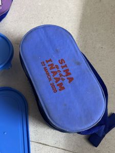 Combo of 2 Milton Double Decker Plastic lunchbox
