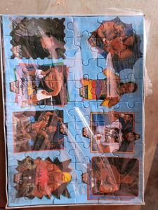 Vintage WWF Wrestler Puzzle old is gold manufactur