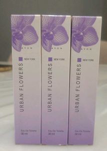Avon Urban Flowers Eau de Toilette (30ml) - Setof3