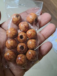 Assorted Wooden Beads.6 pack