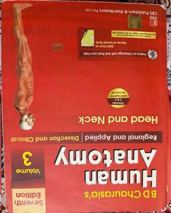 BD Chaurasia's Human Anatomy Books
