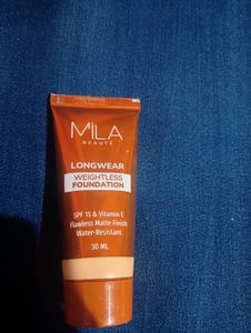 Mila Beaute Longwear Weightless Foundation