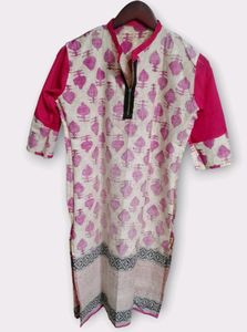Pink Printed Tunic