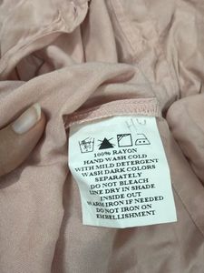 Soft Pink Collared Shirt - Unused