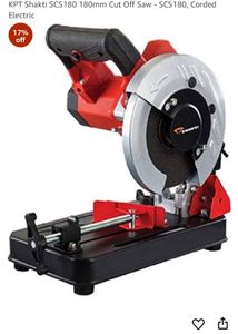 Shakti Portable 180 Cut Off Saw Unused Sealed Pack