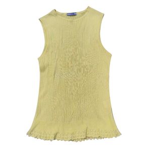 Sleeveless Linen top