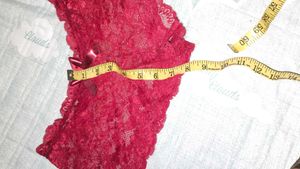 Lace Boyshort Panty - Red