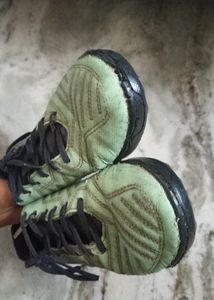 Men's Lime &amp; Black Sports Shoes